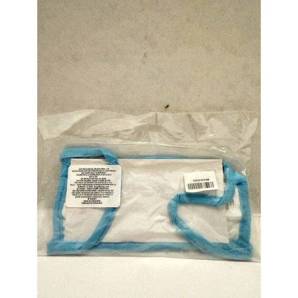 Disney Parks Store Cloth Face Mask HELLO Characters Adult Extra Large New